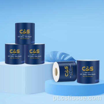 C&amp;S 4ply lateral selado 30 rolos de papel higiênico